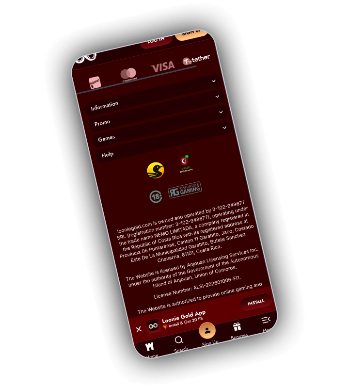The Loonie Gold cashier with the bank, card and coin routes side by side